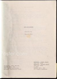 4j197 DOC HOLLYWOOD second draft script July 30, 1990, screenplay by Daniel Pyne!