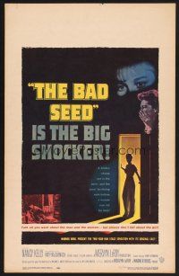 4k148 BAD SEED WC '56 the big shocker about really bad terrifying little Patty McCormack!