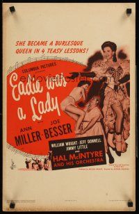 4k244 EADIE WAS A LADY WC '44 Ann Miller becomes a burlesque queen in 4 teasy lessons!
