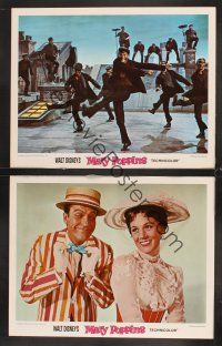 4m985 MARY POPPINS 2 LCs R73 Disney classic, Dick Van Dyke w/Julie Andrews & dancing!