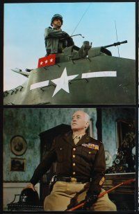 4m006 PATTON 14 ItalUS 11x14 stills '70 General George C. Scott military World War II classic!