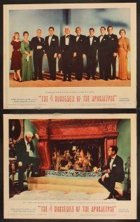 4m055 4 HORSEMEN OF THE APOCALYPSE 8 LCs '61 Glenn Ford, Ingrid Thulin, Charles Boyer!