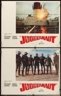 4m336 JUGGERNAUT 8 LCs '74 Richard Harris, Omar Sharif, ocean liner under attack!