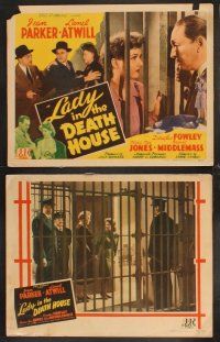 4m360 LADY IN THE DEATH HOUSE 8 LCs '44 Jean Parker, Lionel Atwill, Douglas Fowley!