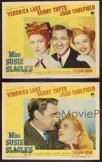 4m437 MISS SUSIE SLAGLE'S 8 LCs '46 sexy Veronica Lake, Sonny Tufts & Joan Caulfield!