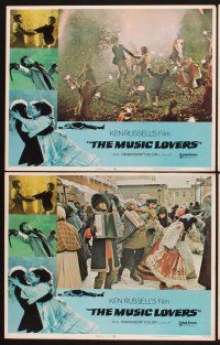 4m452 MUSIC LOVERS 8 LCs '71 directed by Ken Russell, Richard Chamberlain & Glenda Jackson!