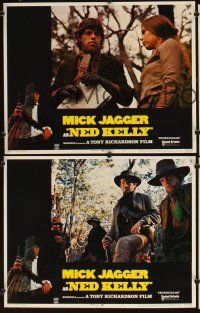 4m467 NED KELLY 8 LCs '70 Mick Jagger as legendary Australian bandit, Tony Richardson!