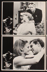 4m481 NO WAY TO TREAT A LADY 8 LCs '68 Rod Steiger, Lee Remick & George Segal!