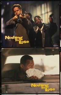 4m483 NOTHING TO LOSE 8 LCs '97 great images of Martin Lawrence & Tim Robbins in action!
