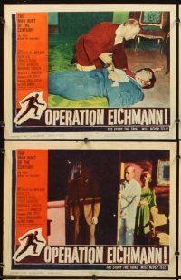 4m498 OPERATION EICHMANN 8 LCs '61 World War II, the man hunt of the century for the Nazi butcher!