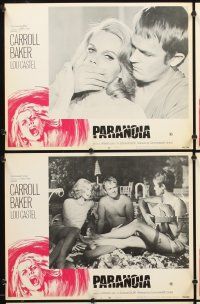 4m509 PARANOIA 8 LCs '69 x-rated Umberto Lenzi giallo sucks you into a whirlpool of erotic love!