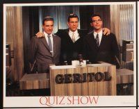 4m042 QUIZ SHOW 9 LCs '94 John Turturro, Ralph Fiennes, Paul Scofield, Robert Redford