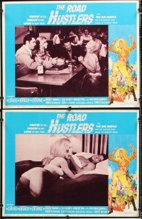 4m578 ROAD HUSTLERS 8 LCs '68 sexy images & dynamite action with illegal whiskey, women & thrills!