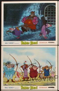 4m897 ROBIN HOOD 5 LCs '73 Walt Disney's cartoon version, the way it REALLY happened!