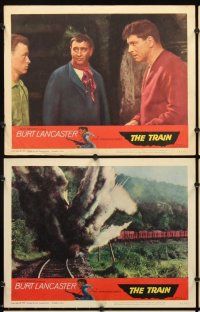 4m667 TRAIN 8 LCs '65 Burt Lancaster & Paul Scofield in WWII, directed by Frankenheimer!