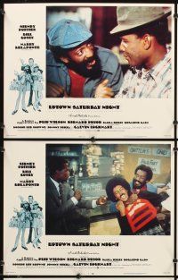 4m680 UPTOWN SATURDAY NIGHT 8 LCs '74 Sidney Poitier & Bill Cosby with Harry Belafonte!
