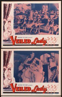 4m868 VEILED LADY 6 LCs '56 German mambo-mad musical with glamorous girls galore!