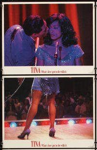 4m695 WHAT'S LOVE GOT TO DO WITH IT 8 LCs '93 Angela Bassett as Tina Turner, Fishburne as Ike!