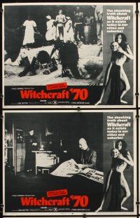 4m708 WITCHCRAFT '70 8 LCs '70 Angeli bianchi... Angeli neri, wild images of sexy horror rituals!