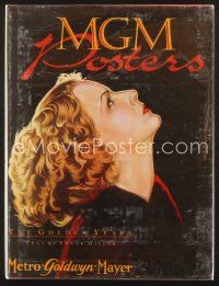 4p166 MGM POSTERS first edition hardcover book '94 decade-by-decade full-color visual history!