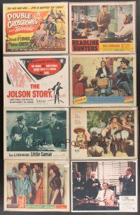 4p009 LOT OF 98 TITLE CARDS AND LOBBY CARDS '39 - '79 Call Me Bwana, Tall Story & many more!
