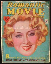 4p102 MOVIE STORY magazine April 1934 art of pretty Joan Blondell, early in her career!