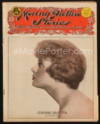 4p126 MOVING PICTURE STORIES magazine April 4, 1919 profile portrait of Corinne Griffith!