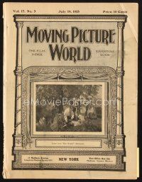 4p043 MOVING PICTURE WORLD exhibitor magazine July 19, 1913 earliest The Pit and the Pendulum!