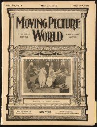 4p046 MOVING PICTURE WORLD exhibitor magazine May 22, 1915 youngest Ethel Barrymore, Viola Dana!