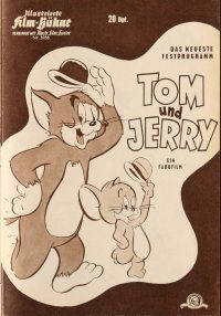 4p280 TOM UND JERRY German program '62 lots of violent cat & mouse cartoon images!