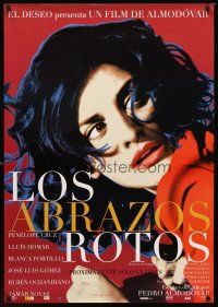 4r004 BROKEN EMBRACES advance DS Argentinean '09 Almodovar's Los abrazos rotos, c/u of Penelope Cruz