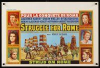 4r538 FIGHT FOR ROME Belgian '68 Laurence Harvey, Orson Welles, Kampf um Rom I!