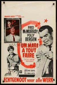 4r548 KISSES FOR MY PRESIDENT Belgian '64 Fred MacMurray, Polly Bergen, is America prepared!