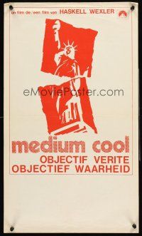 4r573 MEDIUM COOL Belgian '69 Haskell Wexler's X-rated 1960s counter-culture classic!