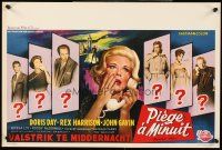 4r575 MIDNIGHT LACE Belgian '60 Rex Harrison, John Gavin, fear possessed sexy Doris Day!