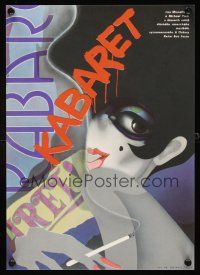 4r025 CABARET Czech 11x16 1989 cool different art of Liza Minnelli, directed by Bob Fosse!