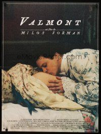 4r728 VALMONT French 23x32 '89 Milos Forman directed, close-up of Colin Firth!