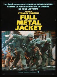 4r756 FULL METAL JACKET teaser French 15x21 '87 Kubrick, Matthew Modine & wounded Arliss Howard!