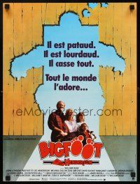 4r761 HARRY & THE HENDERSONS French 15x21 '87 Bigfoot lives with John Lithgow, Melinda Dillon!