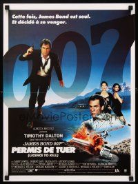 4r772 LICENCE TO KILL French 15x21 '89 Timothy Dalton as James Bond, he's out for revenge!