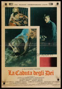 4r336 DAMNED Italian photobusta '70 Luchino Visconti's La caduta degli dei, Dirk Bogarde