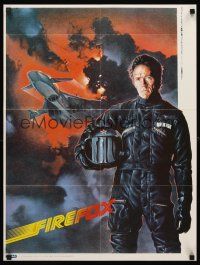 4r163 FIREFOX 2-sided Japanese 21x28 '82 Das Boot & Charles deMar art of Clint Eastwood!
