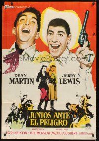 4r272 PARDNERS Spanish '62 wacky cowboys Jerry Lewis & Dean Martin in western action!