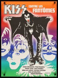 4r011 ATTACK OF THE PHANTOMS Swiss '78 KISS, Criss, Frehley, Simmons, Stanley!