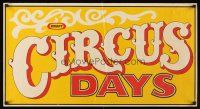 4s311 KRAFT CIRCUS DAYS special 19x36 '60s product promotion tie-in!