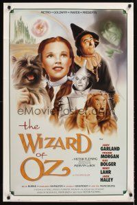 4s700 WIZARD OF OZ commercial poster '70s Victor Fleming, Judy Garland all-time classic!