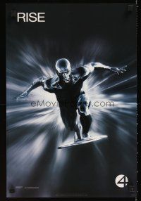 4s707 4: RISE OF THE SILVER SURFER style A mini poster '07 Jessica Alba, Michael Chiklis!