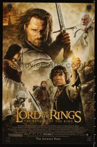 4s736 LORD OF THE RINGS: THE RETURN OF THE KING mini poster '03 Peter Jackson, cool images of cast!