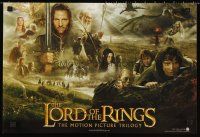 4s734 LORD OF THE RINGS TRILOGY mini poster '00s Peter Jackson, cool images of cast!