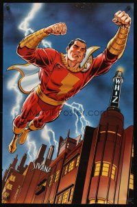 4s060 CAPTAIN MARVEL special 22x34 '92 Jerry Ordway art of comic book hero!